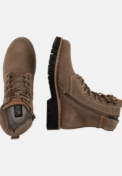 Damen Camel Active Stiefel & Boots^Schnürboot aus Rindsleder