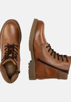 Damen Camel Active Stiefel & Boots^Schnürboots aus echtem Rindsleder