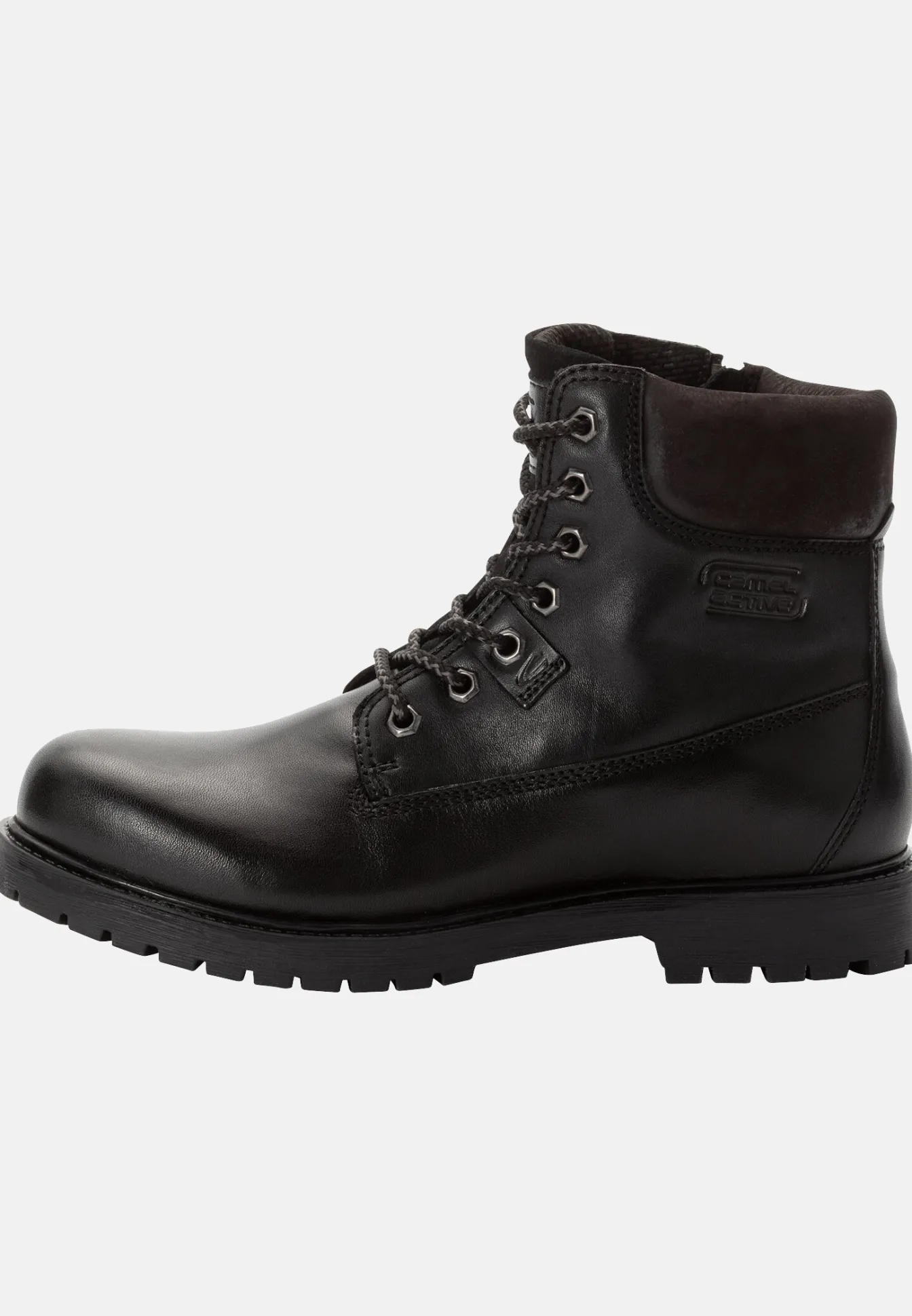 Damen Camel Active Stiefel & Boots^Schnürboots aus echtem Rindsleder