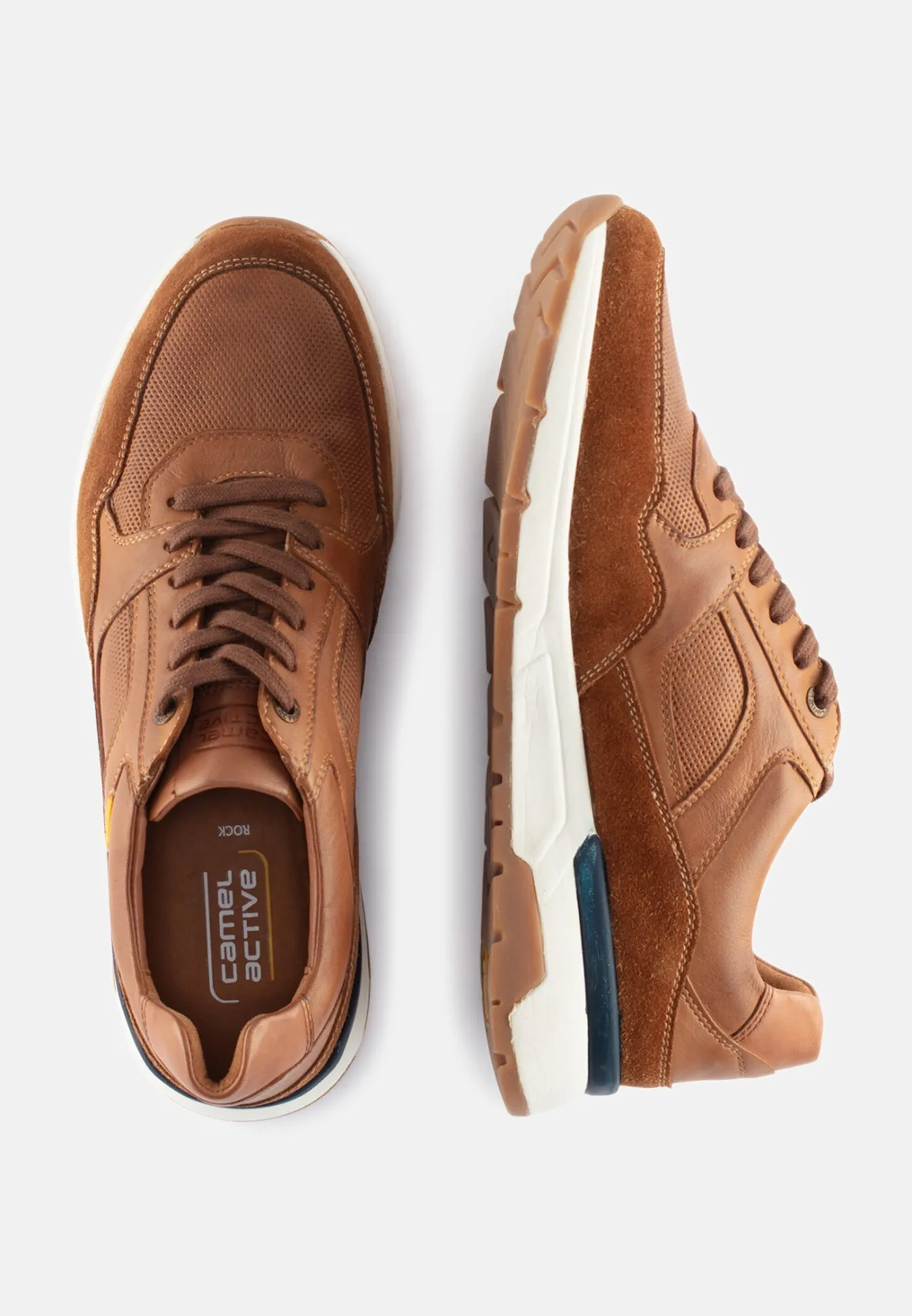Herren Camel Active Sneaker^Schnürschuh aus Vollleder
