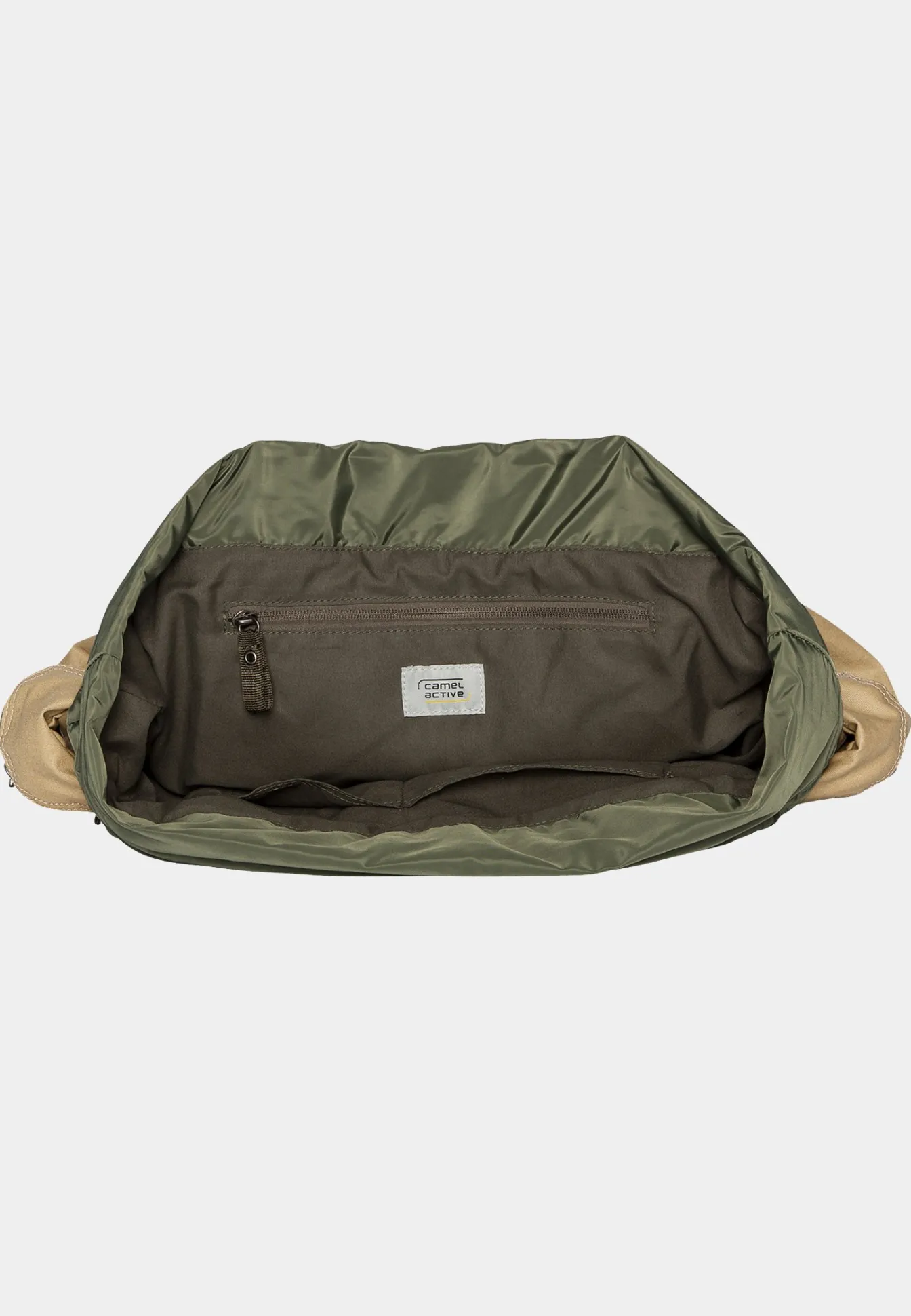 Damen Camel Active Taschen & Rucksäcke^Shopper Maribel aus leichtem und gewachsten Canvas Material