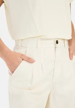 Damen Camel Active Hosen^Shorts aus Leinenmix