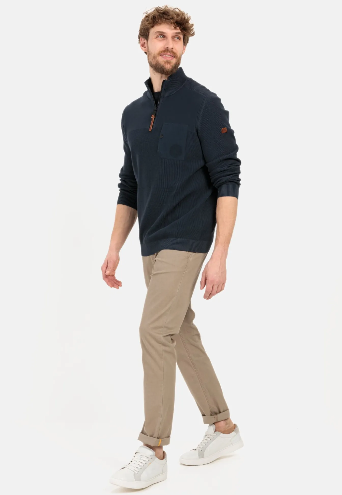 Herren Camel Active Hosen^Slim Fit Chino