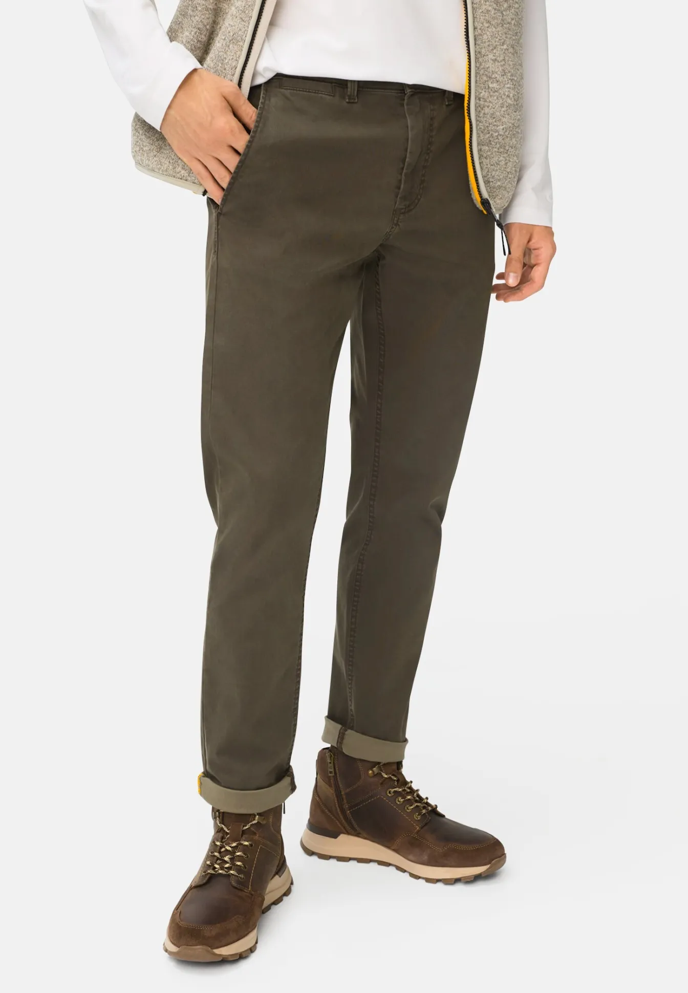 Herren Camel Active Hosen^Slim Fit Chino
