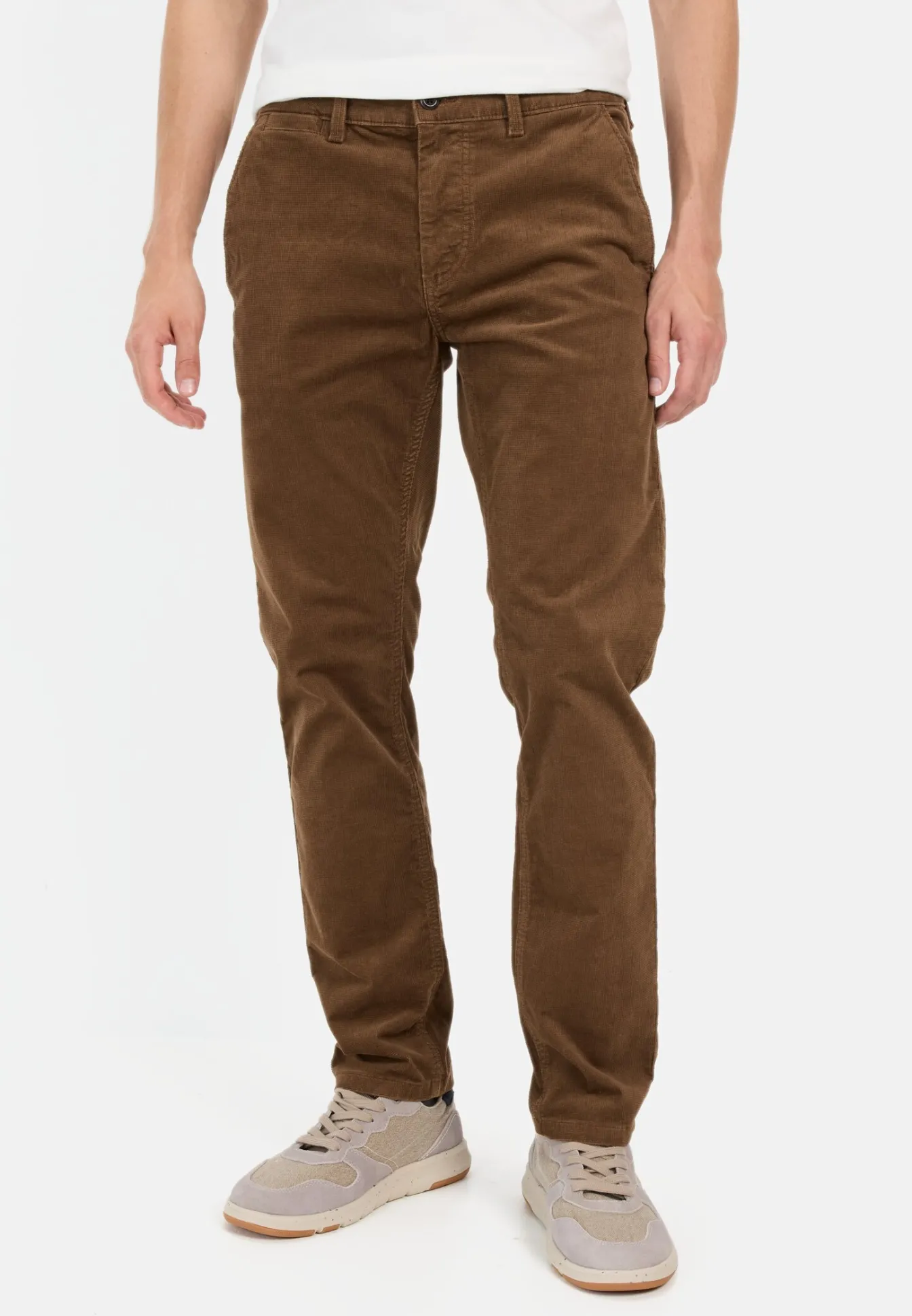 Herren Camel Active Hosen^Slim Fit Cord Chino