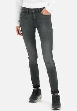 Damen Camel Active Hosen^Slim Fit Denim