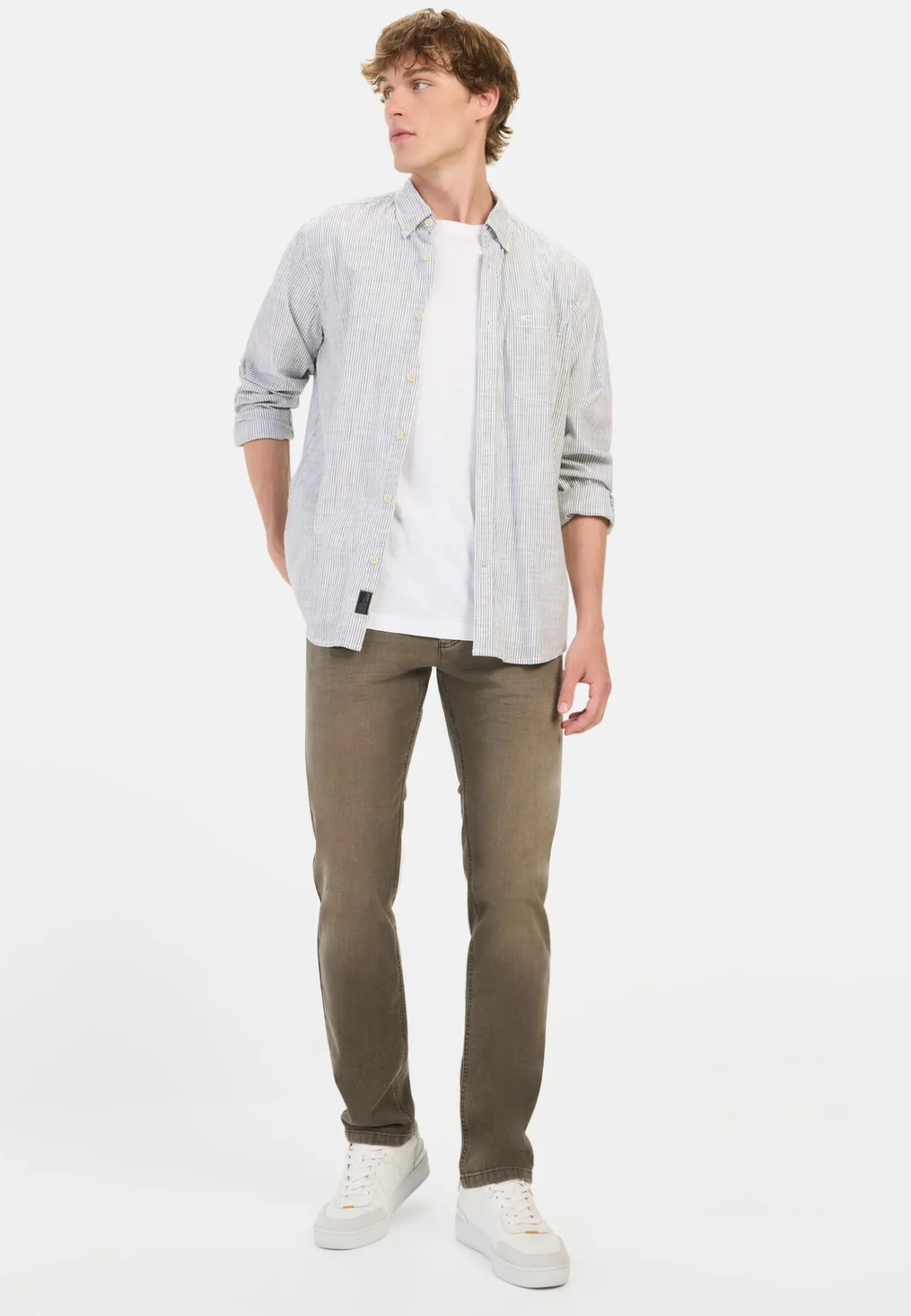 Herren Camel Active Jeans^Slim Fit Jeans aus Baumwolle