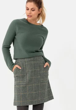 Damen Camel Active Röcke^Slim Fit Karorock