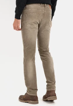 Herren Camel Active Hosen^Slim Fit 5-Pocket Cordhose