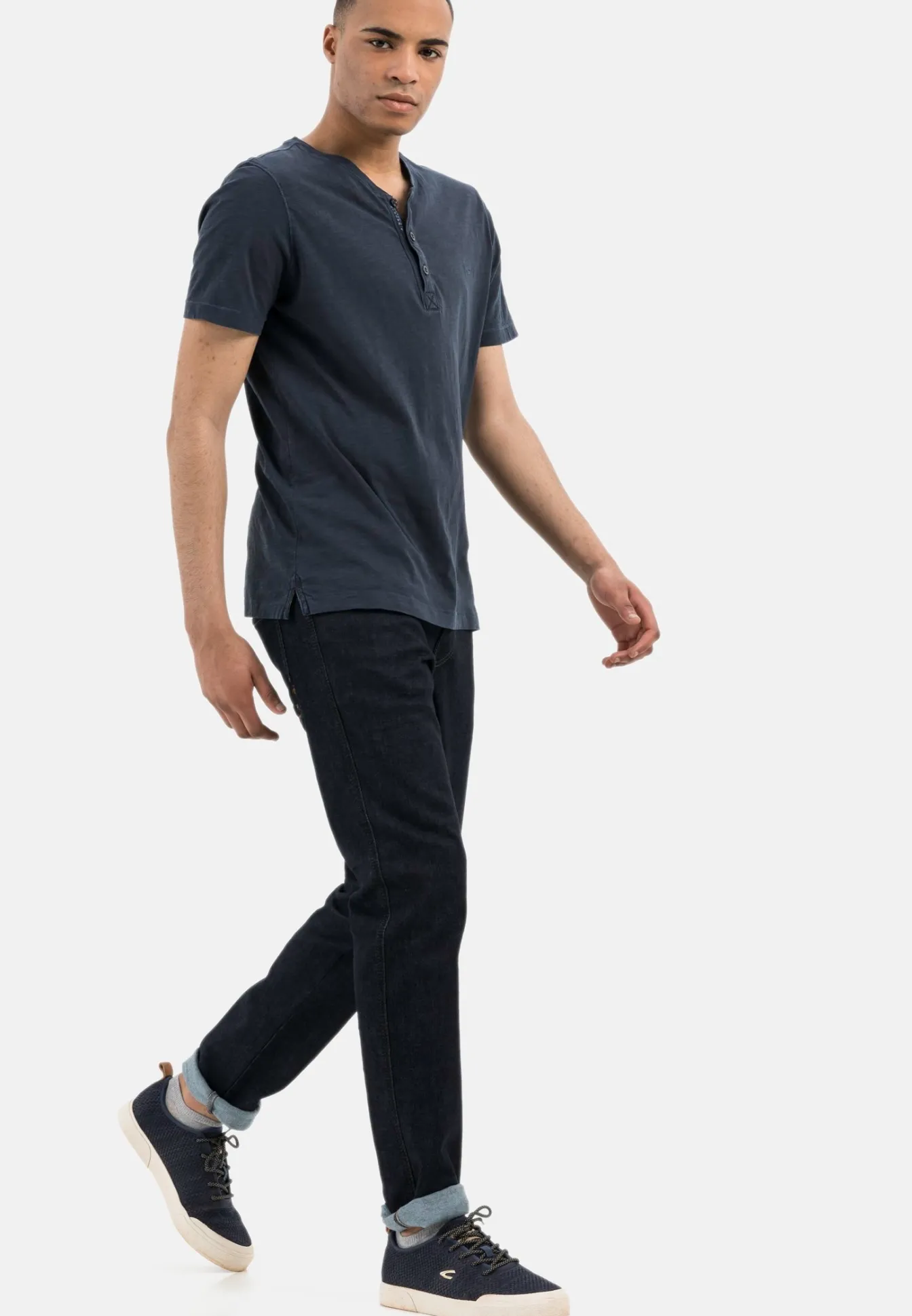Herren Camel Active Jeans^Slim Fit 5-Pocket Jeans