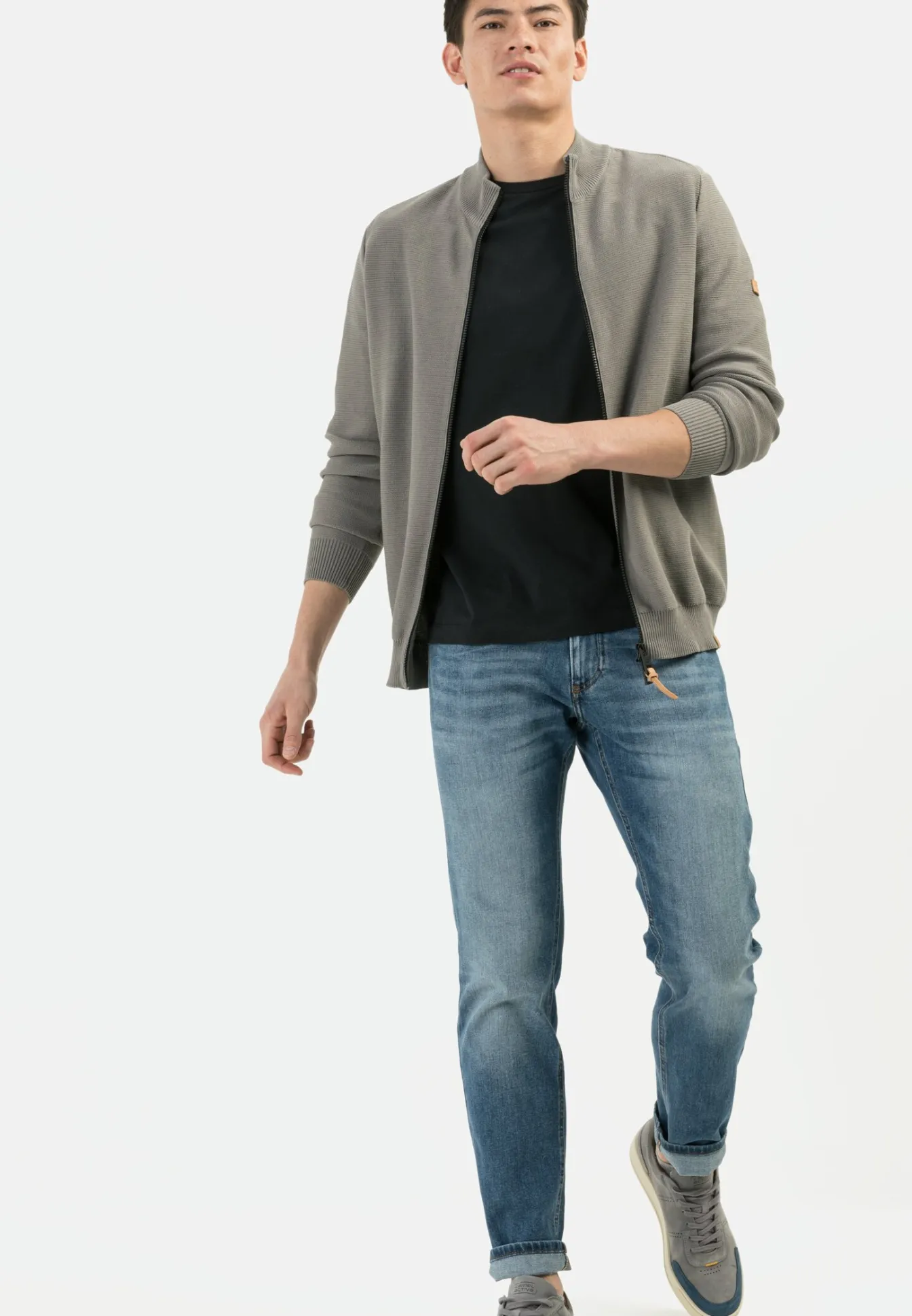 Herren Camel Active Jeans^Slim Fit 5-Pocket Jeans