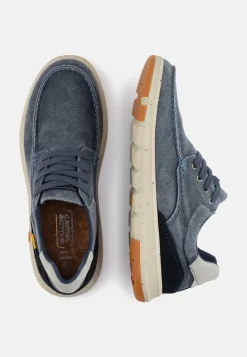 Herren Camel Active Sneaker^Sneaker aus Canvas mit Lederapplikationen