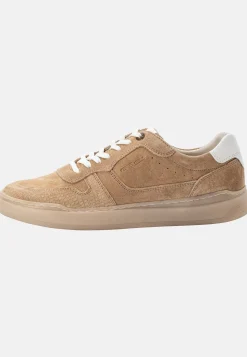 Damen Camel Active Sneaker^Sneaker aus echtem Splitleder
