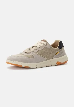 Herren Camel Active Sneaker^Sneaker aus Used Canvas und Spaltleder