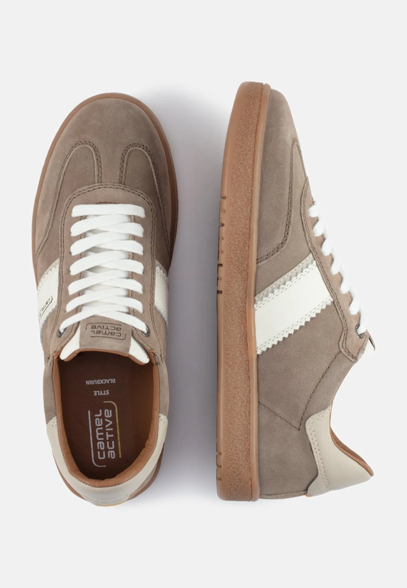 Herren Camel Active Sneaker^Sneaker aus Veloursleder