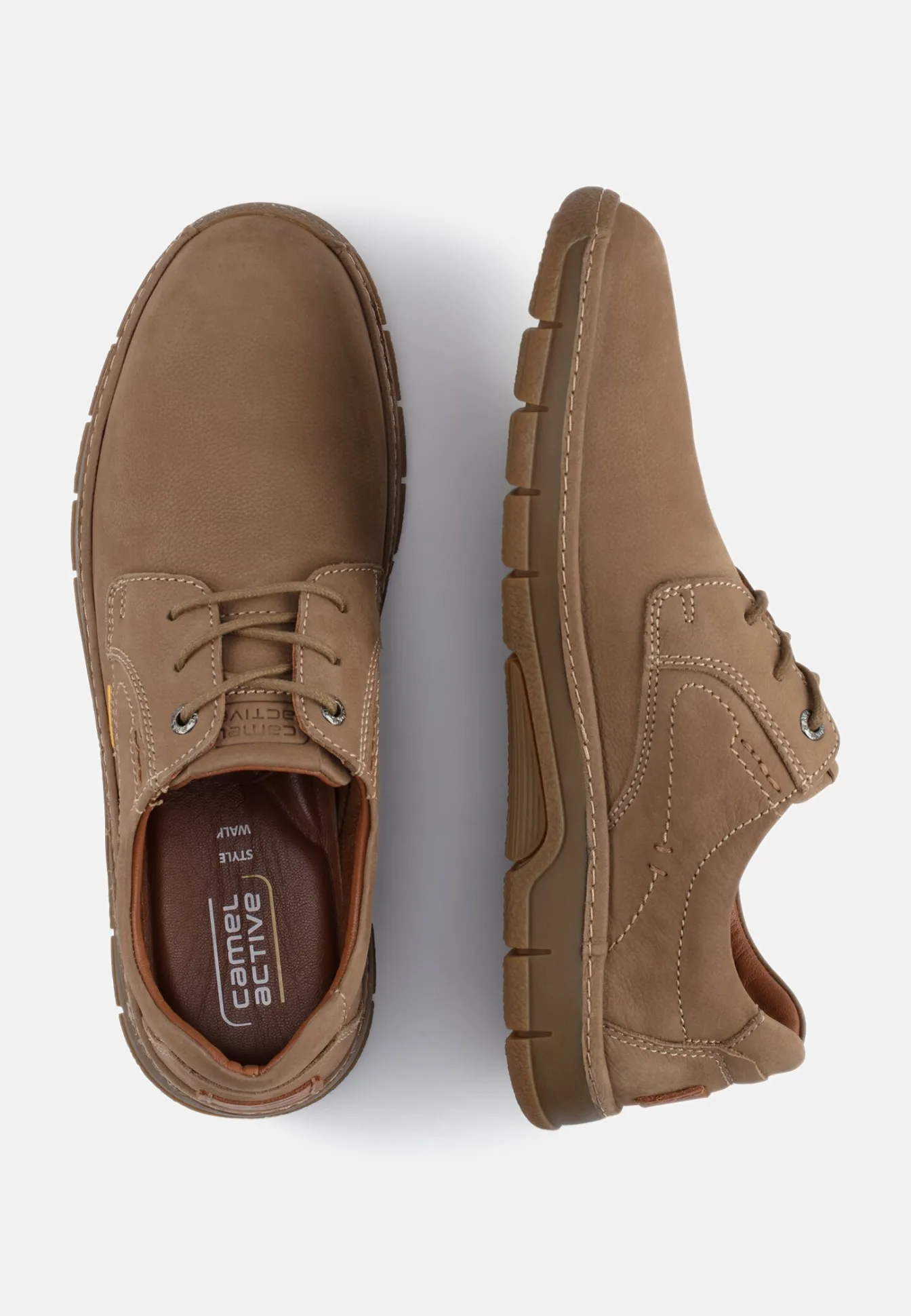 Herren Camel Active Sneaker^Sneaker mit Kontrastnähten