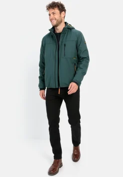 Herren Camel Active Jacken & Westen^Softshell Jacke mit abnehmbarer Kapuze