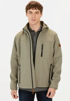 Herren Camel Active Jacken & Westen^Softshelljacke mit abnehmbarer Kapuze und reflektierenden Details