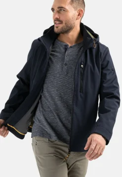 Herren Camel Active Jacken & Westen^Softshell-Jacke mit abnehmbarer Kapuze