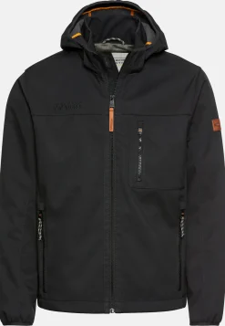 Herren Camel Active Jacken & Westen^Softshelljacke mit abnehmbarer Kapuze und reflektierenden Details