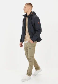 Herren Camel Active Jacken & Westen^Softshelljacke mit abnehmbarer Kapuze und reflektierenden Details
