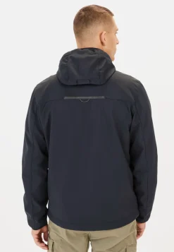 Herren Camel Active Jacken & Westen^Softshelljacke mit abnehmbarer Kapuze und reflektierenden Details