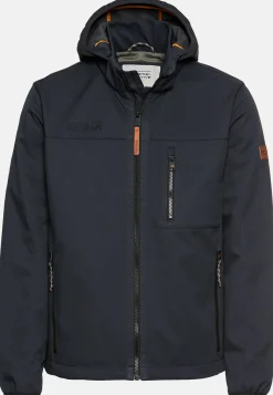 Herren Camel Active Jacken & Westen^Softshelljacke mit abnehmbarer Kapuze und reflektierenden Details