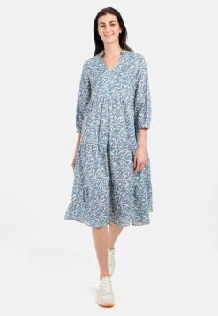 Damen Camel Active Kleider^Sommerliches Schlupfkleid aus Baumwollbatist