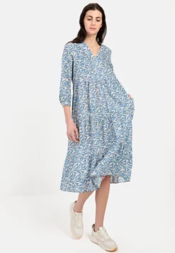 Damen Camel Active Kleider^Sommerliches Schlupfkleid aus Baumwollbatist