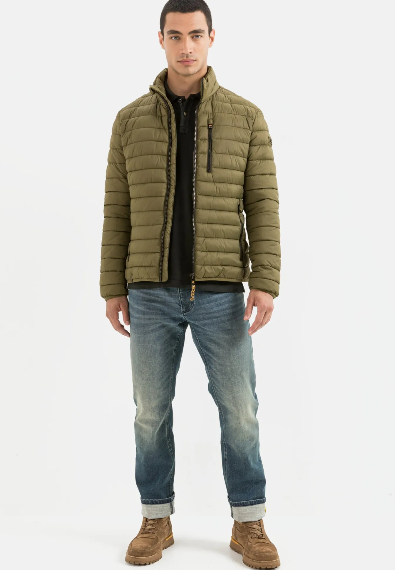 Herren Camel Active Jacken & Westen^Stepp-Blouson aus recyceltem Material