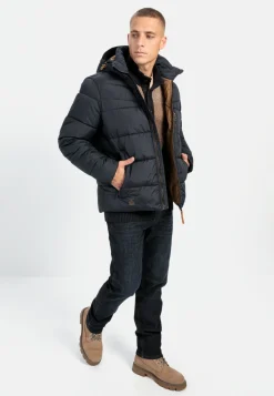 Herren Camel Active Jacken & Westen^Steppblouson mit abnehmbarer Kapuze