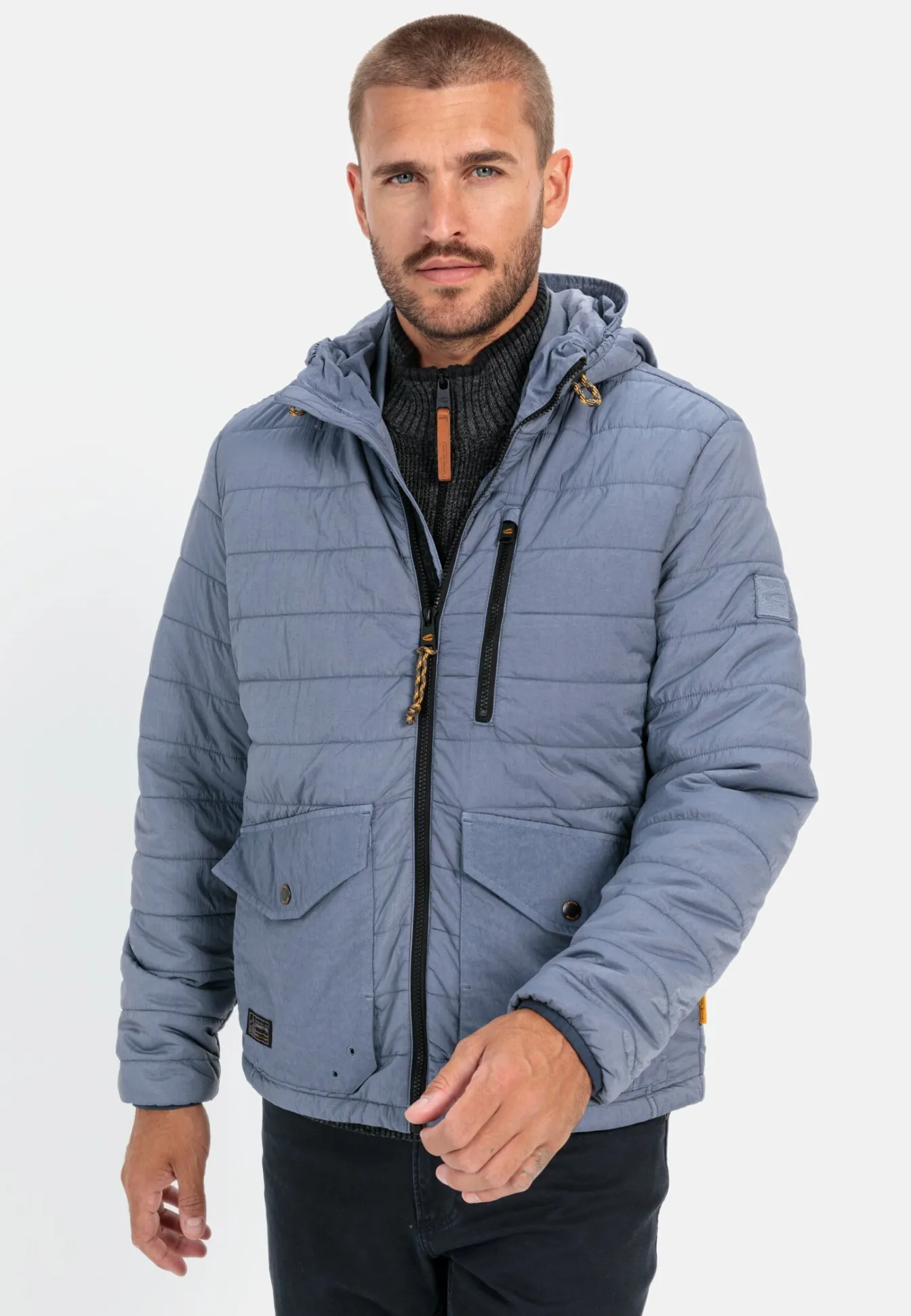 Herren Camel Active Jacken & Westen^Stepp-Blouson mit Kapuze