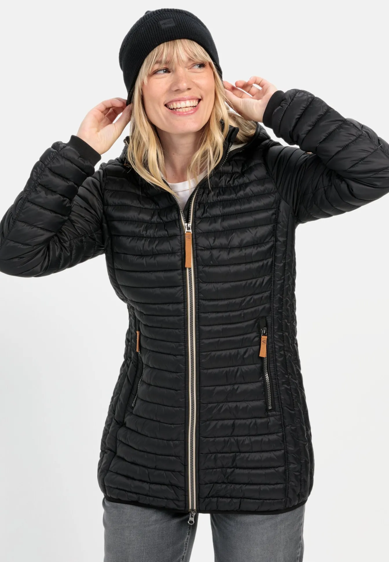 Damen Camel Active Jacken & Westen^Steppjacke aus recyceltem Polyamid