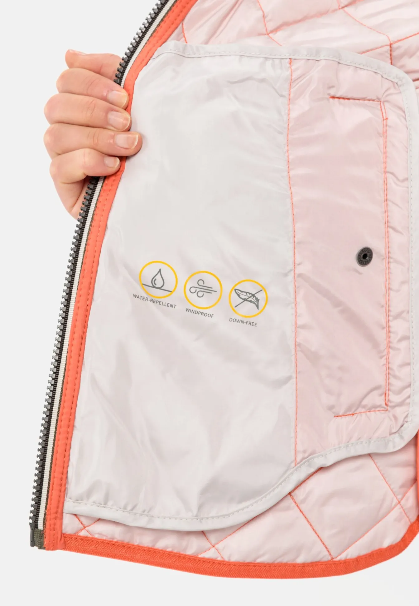 Damen Camel Active Jacken & Westen^Steppjacke aus recyceltem Polyester