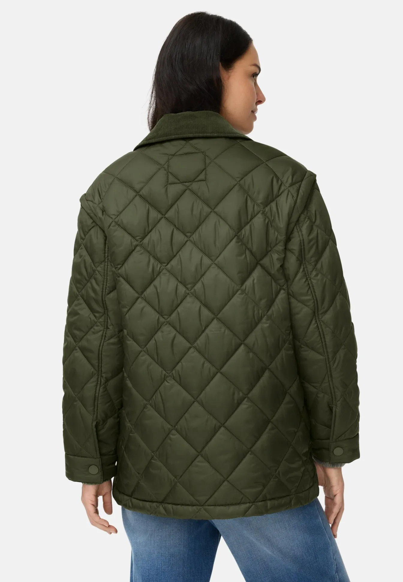 Damen Camel Active Jacken & Westen^Steppjacke mit abnehmbaren Ärmeln