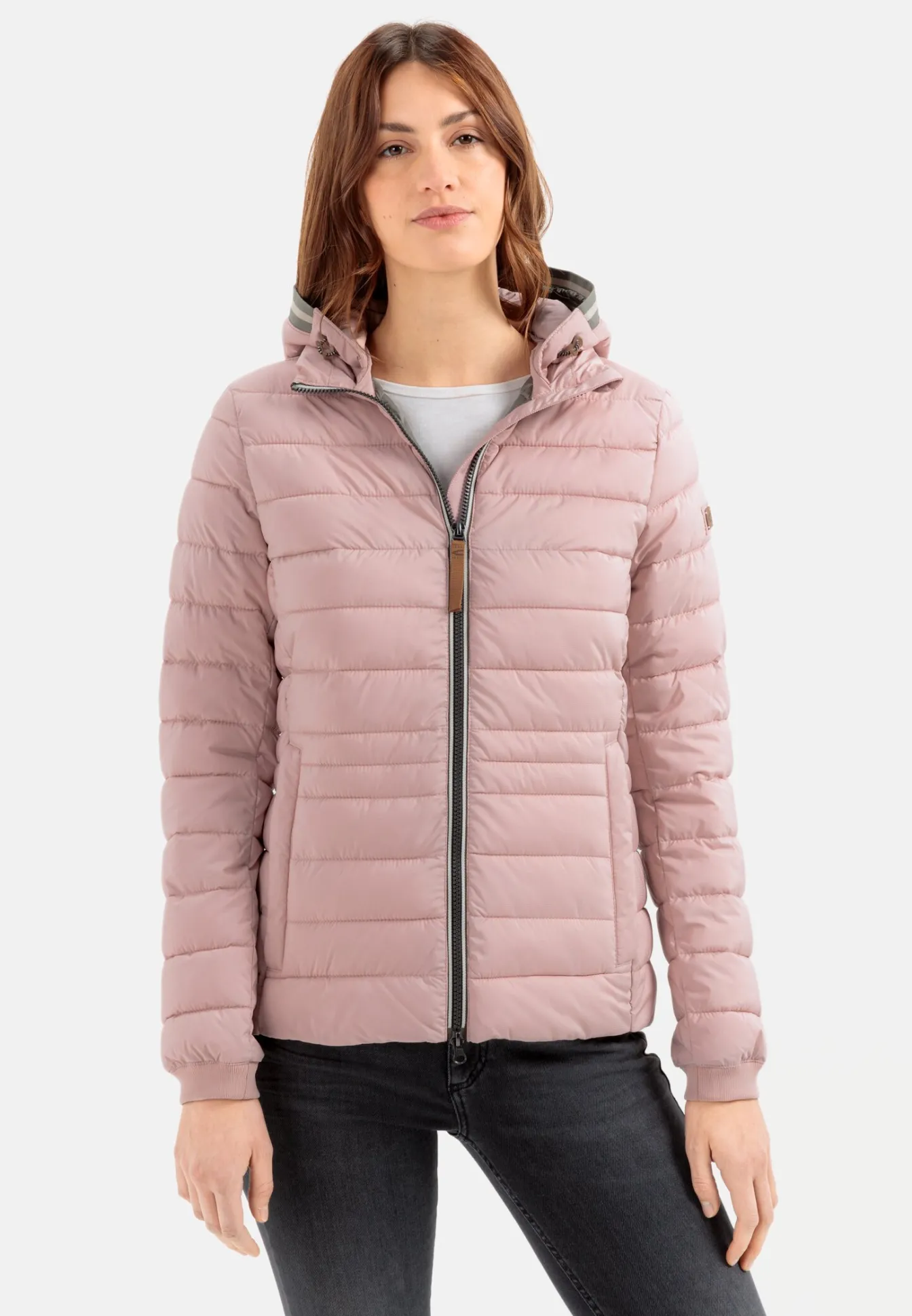 Damen Camel Active Jacken & Westen^Steppjacke mit abnehmbarer Kapuze
