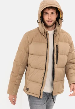 Herren Camel Active Jacken & Westen^Steppjacke mit Cordbesatz