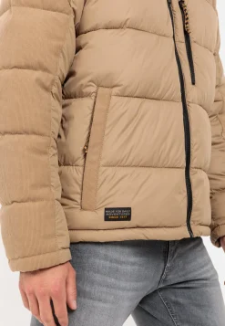 Herren Camel Active Jacken & Westen^Steppjacke mit Cordbesatz
