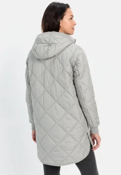 Damen Camel Active Jacken & Westen^Steppmantel aus recyceltem Polyester