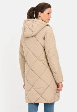 Damen Camel Active Jacken & Westen^Steppmantel aus recyceltem Polyester