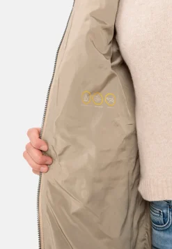 Damen Camel Active Jacken & Westen^Steppmantel aus recyceltem Polyester