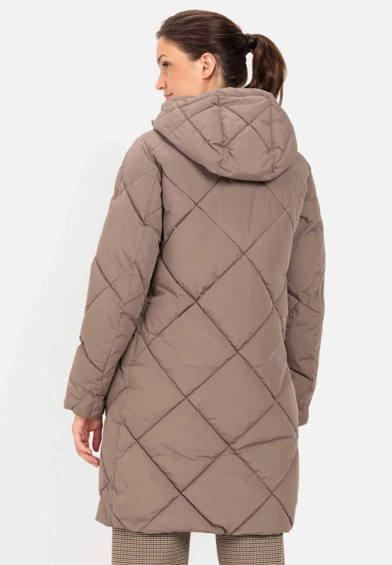 Damen Camel Active Jacken & Westen^Steppmantel aus recyceltem Polyester
