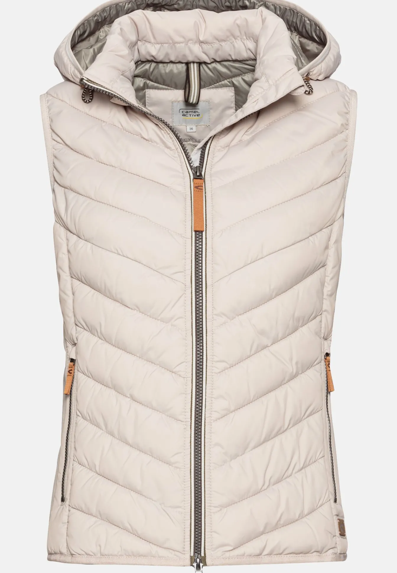 Damen Camel Active Jacken & Westen^Steppweste aus recyceltem Polyester