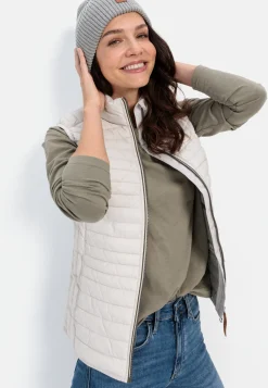 Damen Camel Active Jacken & Westen^Steppweste aus recyceltem Polyamid