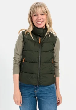 Damen Camel Active Jacken & Westen^Steppweste aus recyceltem Polyester