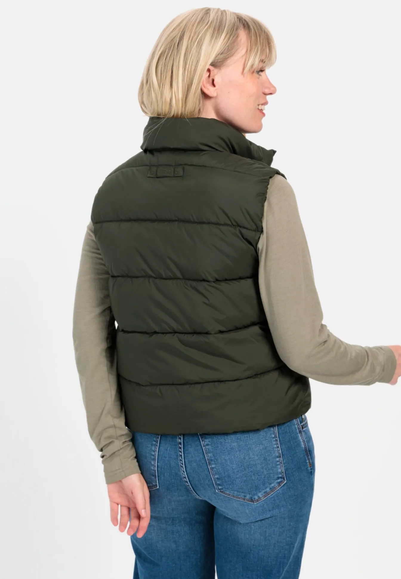 Damen Camel Active Jacken & Westen^Steppweste aus recyceltem Polyester