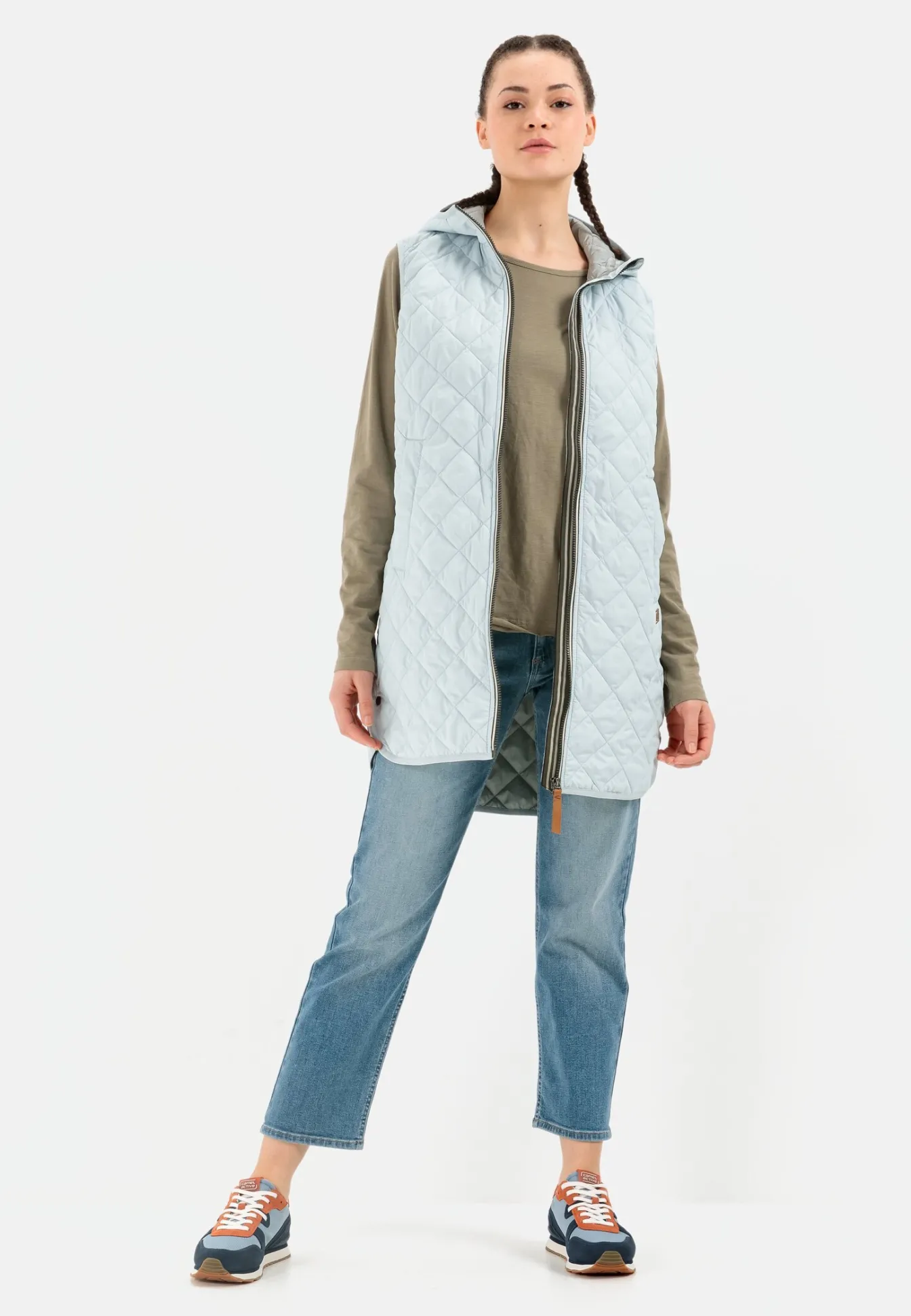 Damen Camel Active Jacken & Westen^Steppweste aus recyceltem Polyester