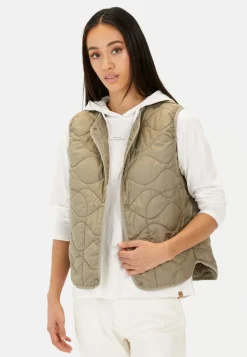 Damen Camel Active Jacken & Westen^Steppweste aus recyceltem Polyester