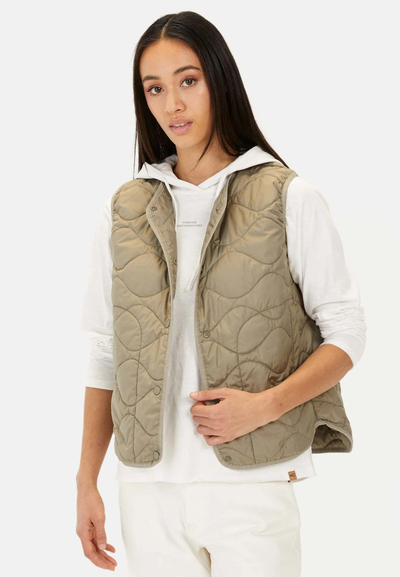 Damen Camel Active Jacken & Westen^Steppweste aus recyceltem Polyester
