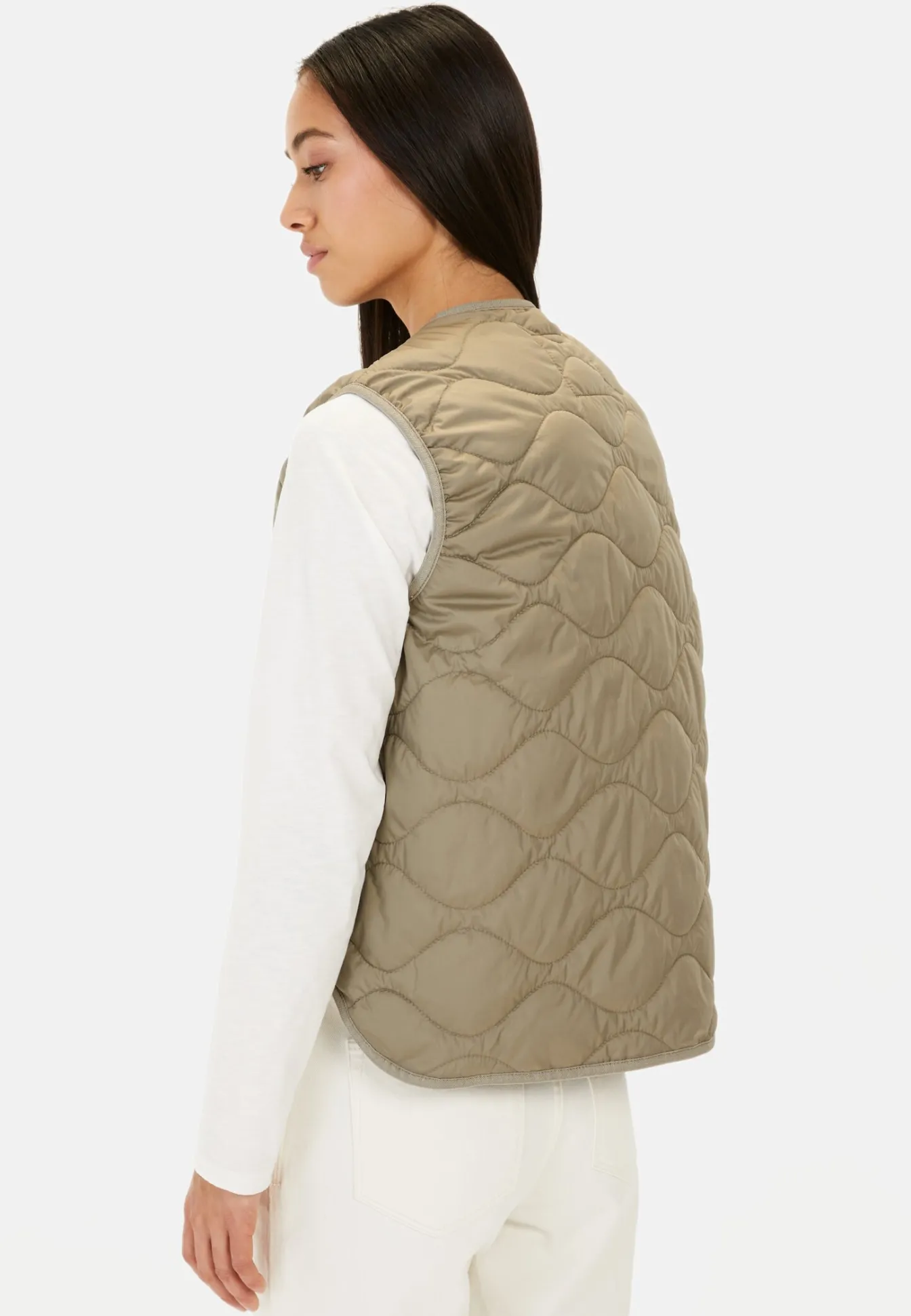 Damen Camel Active Jacken & Westen^Steppweste aus recyceltem Polyester